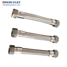 Female threaded flexible bellows joint pipe connection
